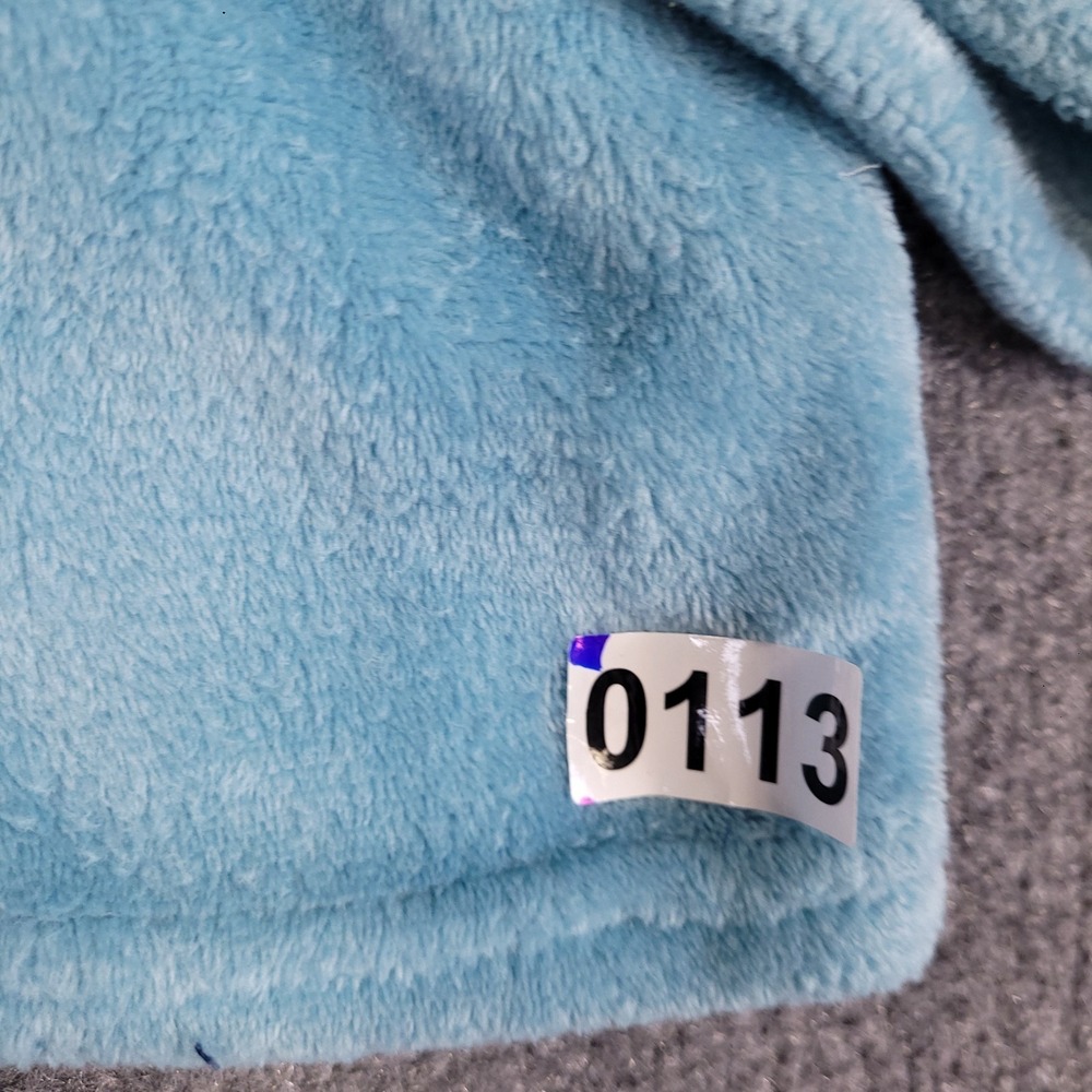 Disney 100 Stitch Plush Fleece Sleepwear Lounge Top Womens 2X Blue - Picture 8 of 8